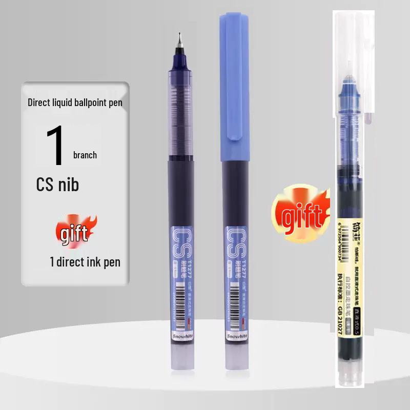 Sonderverkauf: Schnelltrocknender roter Kugelschreiber mit 0,5 mm Spitze und großem Fassungsvermögen für Schüler