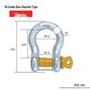Juli S6 Power-Multiplying High-Strength Lifting Shackle Connector