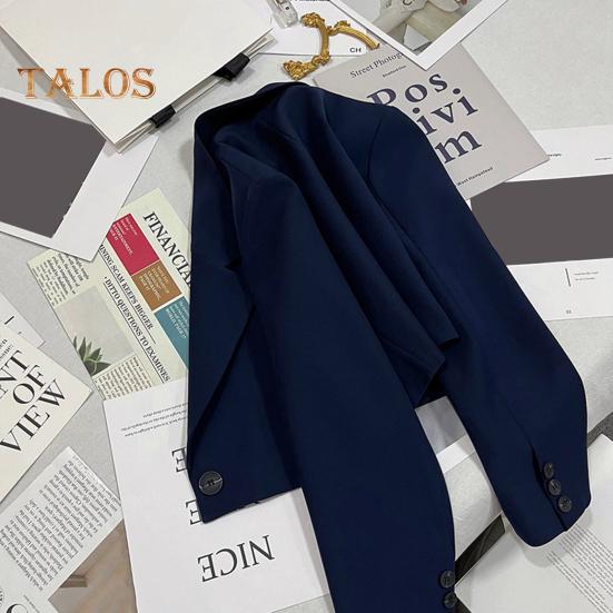 Ženy Oblek Kabát Klopa Dlouhý rukáv Krátký oblek Bunda Jednobarevné Oblek Oblek na dojíždění do práce Pracovní Kancelář Denní nošení