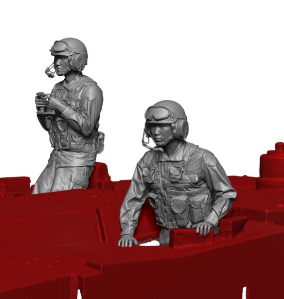 

Модель H3 Текущий корейский набор танкового экипажа ROKA из 2 предметов из смолы HS35044 1/35