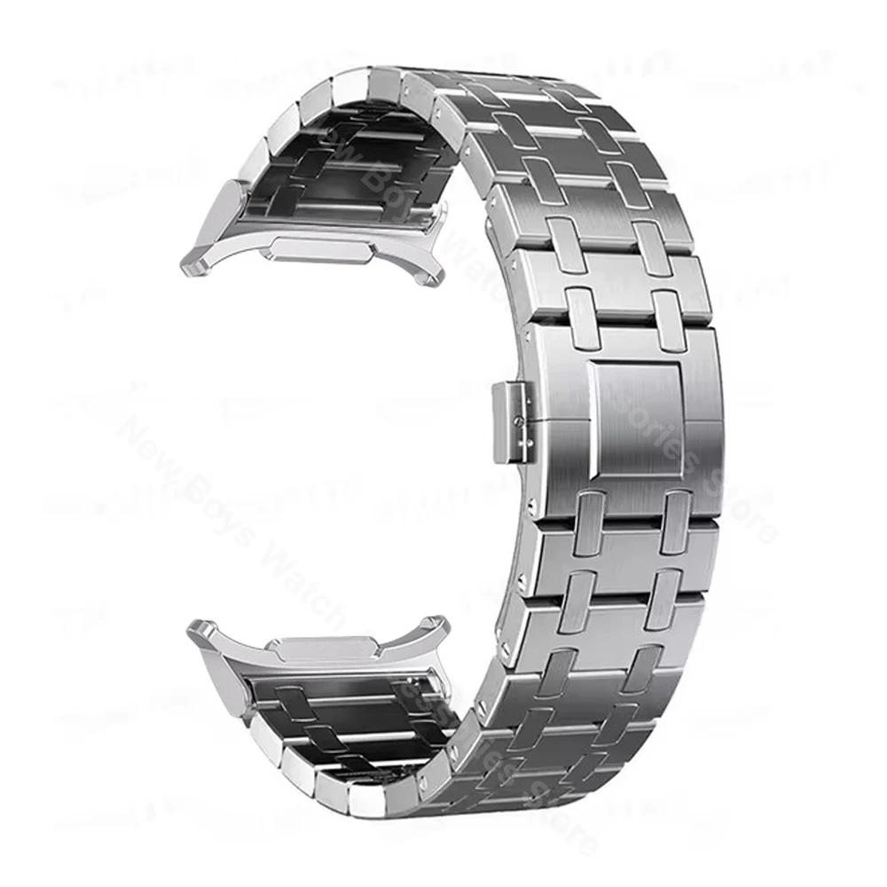 

Stainless Steel Bracelet for Samsung Galaxy Watch Ultra 47mm Band GALAXY ULTRA 47MM Strap Luxury No Gaps Quick Fit ultra Correa Galaxy Watch Ultra срібний