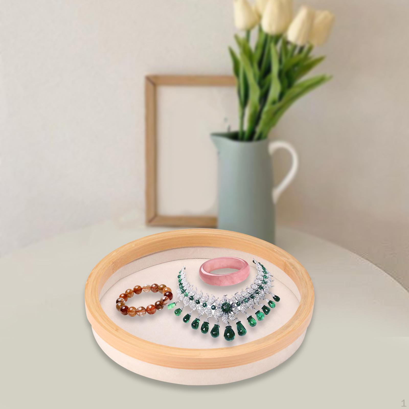 

Elegant Jewelry Storage Tray for Necklaces and Bracelets