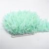 10Meters Fluffy Turkey Feathers Trim Fringe Ribbon Marabou Feather On Tape Fringes Sewing Trimmings DIY Clothes Dress Decoration