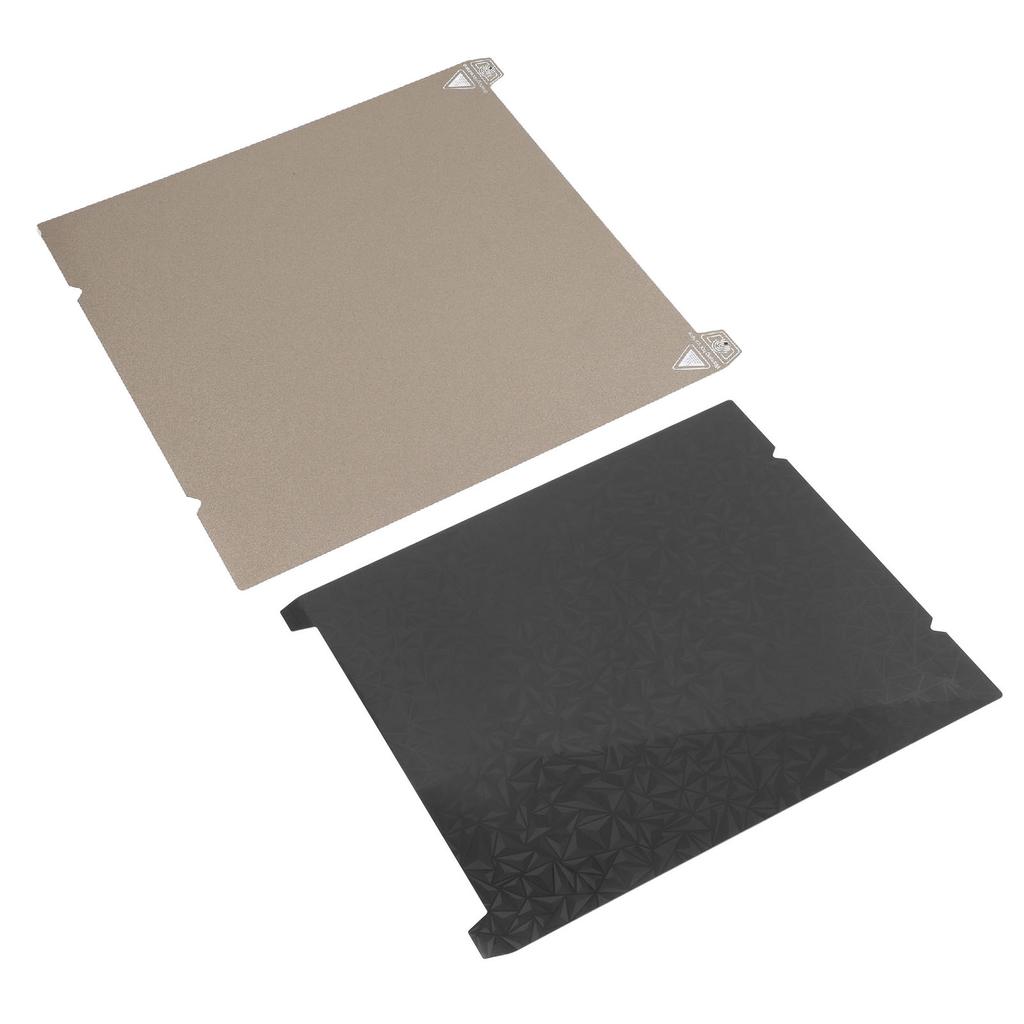 3D Printer Bed Plate 310x315mm PEI Textured and PEO Sleek Spring Steel Flexible  for Ender 3