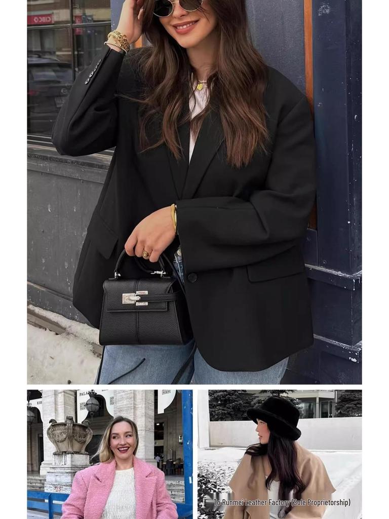 JW PEI Women's Genuine Leather Trapezoid Kelly Bag - High-End Fashion Handbag and Simple Shoulder Crossbody Bag