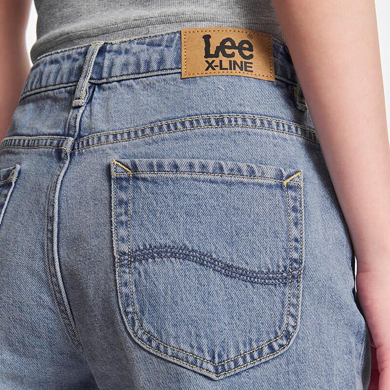 Lee 413 High-Waist Straight-Leg Light Blue Women's Jeans