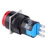 5PCS Momentary Push Button Switch LA16‑11 AB6‑M AC 250V 3A DC 30V 5A Round Button Switch