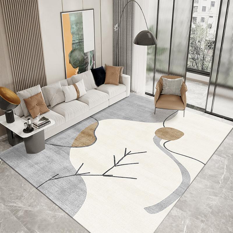 Modern Abstraction Living Room Decoration Carpet Nordic Style Rugs for Bedroom Non-slip Large Area Mat Home Washable Lounge Rug