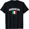 Brooklyn Italiensk Flagg Grafisk T-shirt