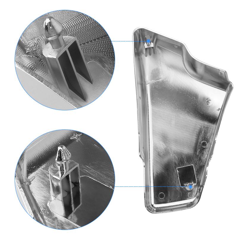 For Honda 1999-2008 VLX 600 VT 600 C CD Shadow Steed VT400 Left Right Battery Side Fairing Guard Motorcycle Chrome ABS Cover