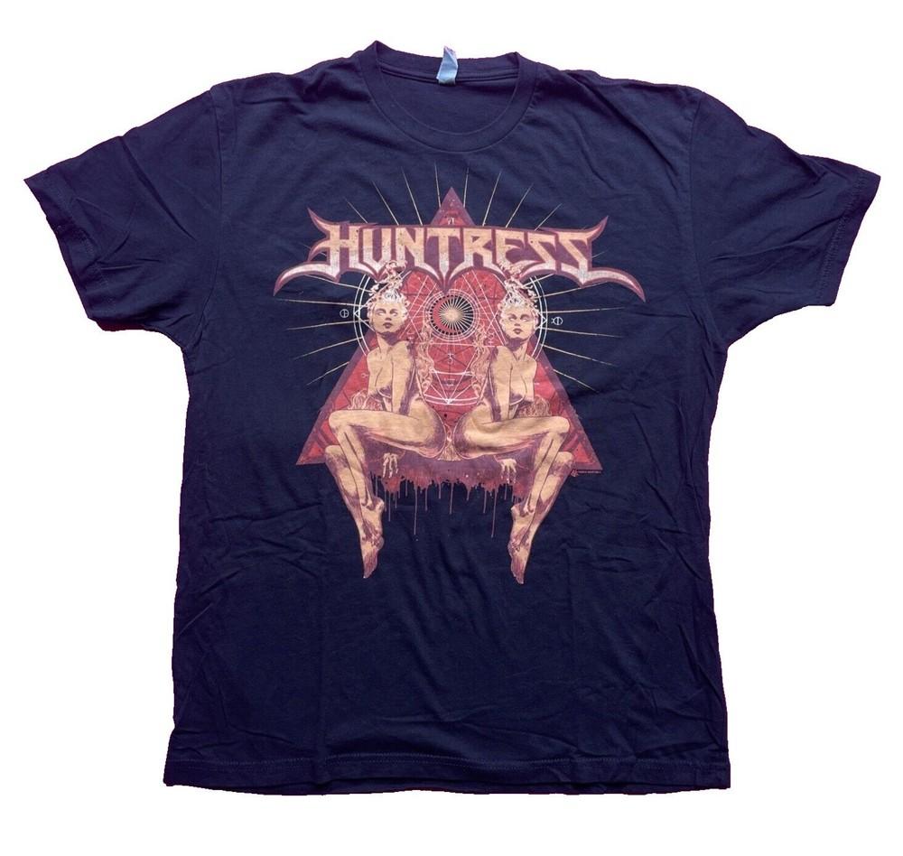 Vintage Huntress Music Band Tour T-shirt All Size S to 5XL NE153 Unisex T-Shirt XXXL
