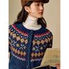 INMAN Women's Fair Isle Jacquard Wool Blend Knitwear