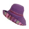 Travel Out Door Summer Retro Sun Protection National Wide Brim Beach Sun Hat Womens Sun Hat