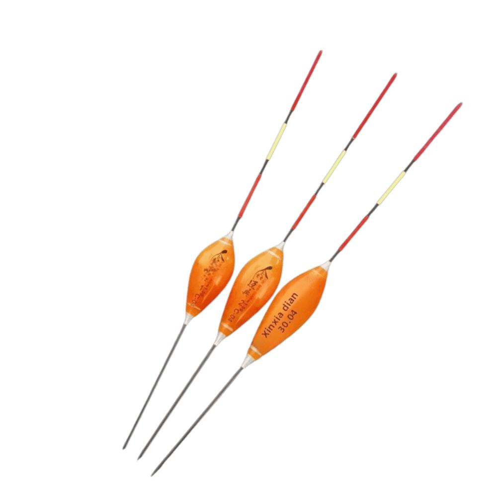 3pcs Slip Drift Tube Floats Bobbers Eye-catching Triangle Tail Fishing Floats  Fishing