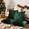 Yousheng 1/2Pcs Christmas Pillowcase 3D Tree Pattern Sofa Bedding Cushion Cover Living Room Bedroom Home Decor