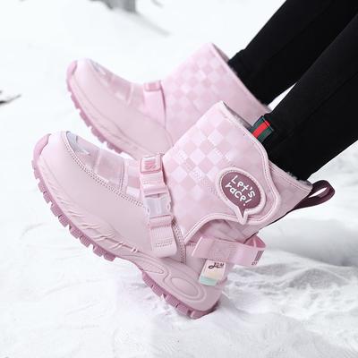 Kids Boots Children Snow Boots For Boys Sneakers Winter Kids Snow Boots Sport Fashion Leather Children Shoes Girls