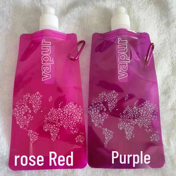 Vapur Foldable Outdoor Sports Water Bottle - 500ml Hydration Pack