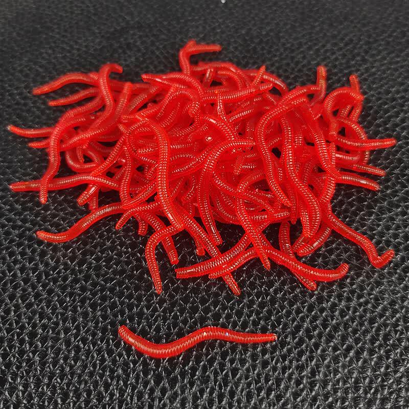 Wangfeng Simulated Red Worm Soft Lure