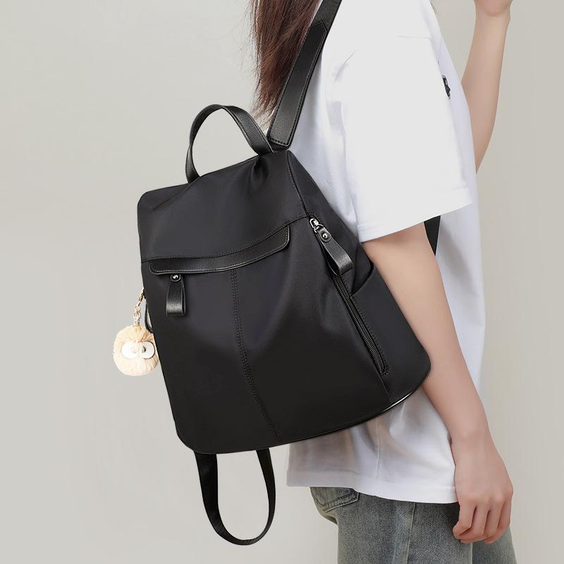 Backpack Women s Backpack New Commuter Travel Bag Canvas Large Capacity Girls College Student School Bag
