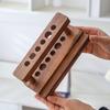 1pc Creative Tea Ceremony Six Gentlemen Accessories Household Solid Wood Storage Rack Tea Set Cup Holder Kung Fu Tea Accessories