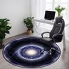 1pc Cosmic Sphere Carpet for Office Non-Slip, Round Carpet, Soft & Comfortable, Carpet for Office, Lightweight Round Floor Mat