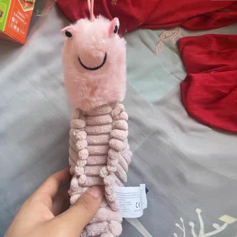 Kawaii Sheldon Shrimp Plush Toys Crispin Crab Larry Shrimp Dolls Stuffed Animal Plushie Children Birthday Gifts Home Decoration