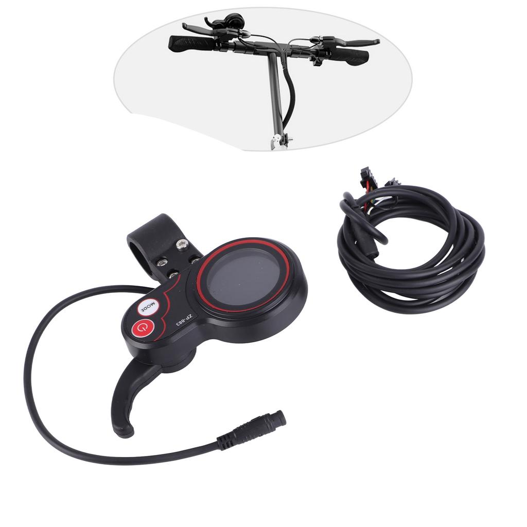 Display Accelelator de Deget Mare 2 în 1 Vitezometru Panou de Control Manual pentru Bicicletă Electrică Trotinetă Acord 2
