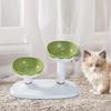 Elevated Cat Bowl Adjustable Height and Angle Cat Water Bowl Pet Feeding Bowl Pet Food Bowl for Cats Kitten Small Dogs Kitty