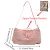 Versatile Casual Daily Commuting Shoulder Bag, Fashiable and Simple Large Capacity Embroidered Thread Diagal Cross Tote Bag