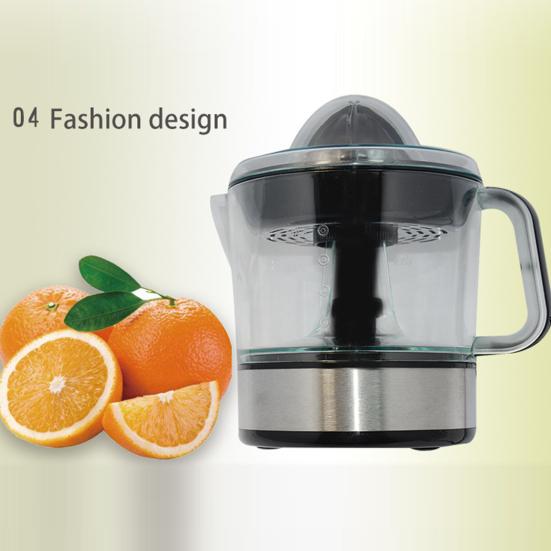 Electric Juicer with Scale Automatic Rotating Motor Non-slip Comfortable Handle EU Plug Low Noise Electric Orange Juicer for Home