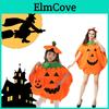 Halloween Pumpkin Costume Adult Parent-child Clothing Cosplay Fancy Dress Party