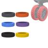 8PCS Silicone Luggage Wheel Protectors Protect Your Suitcase and Reduce Rolling Noise