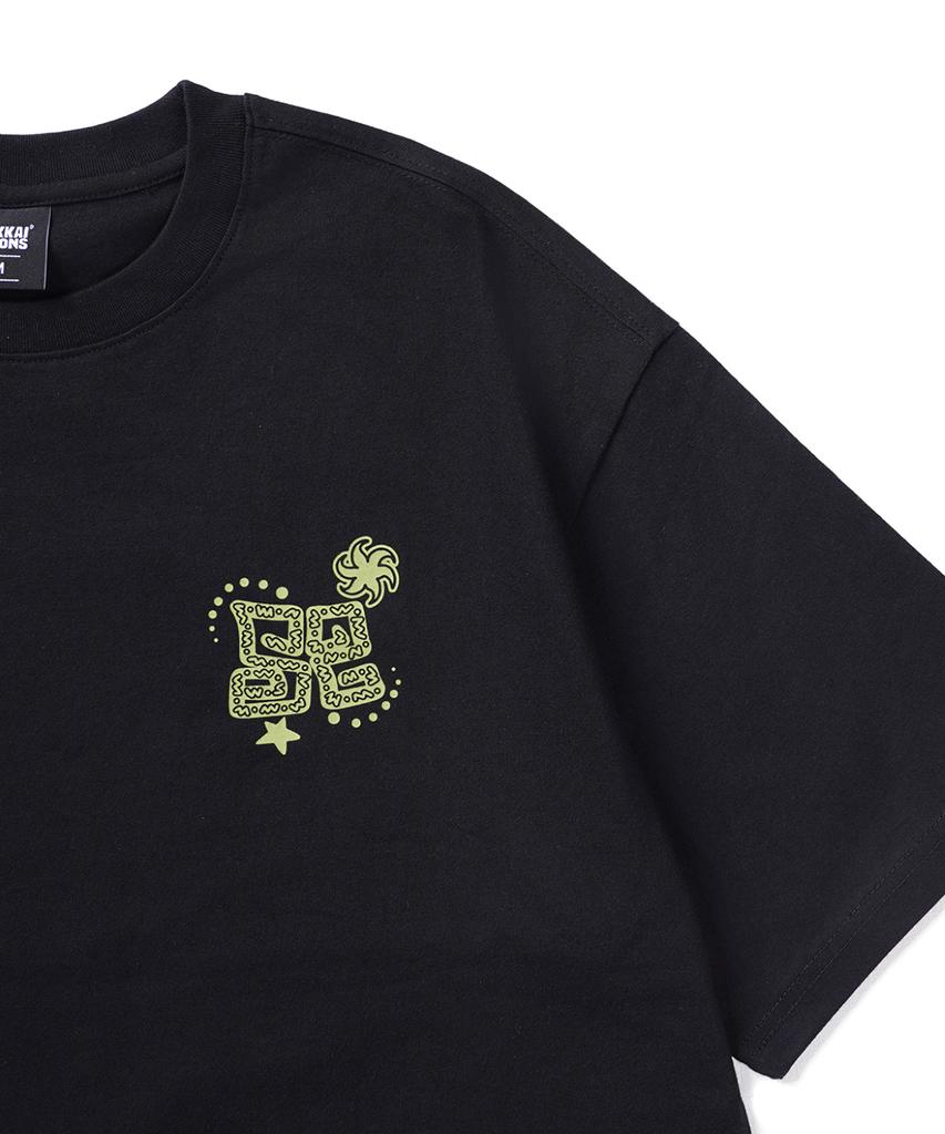 GAKKAI UNIONS Polar Friends Short Sleeve T-Shirt Black