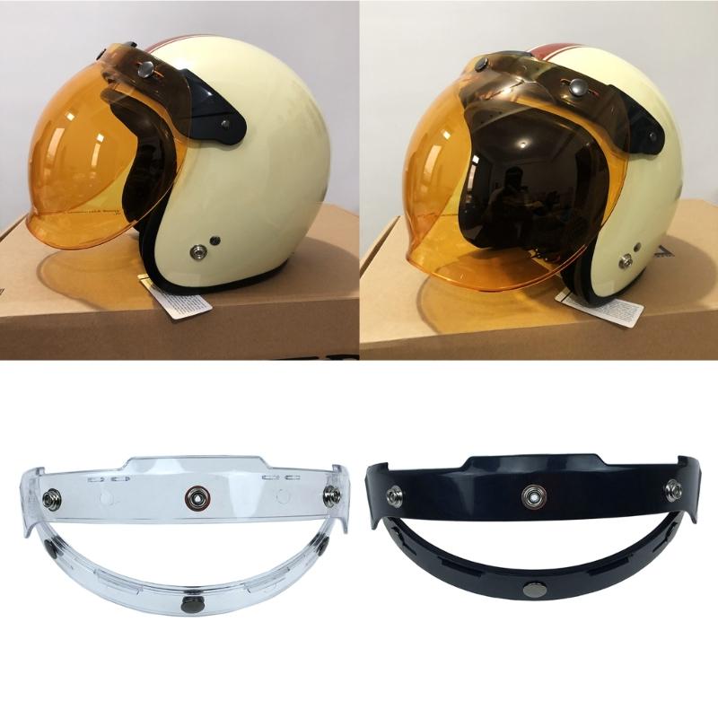Motorcycles Black UV Adapter Flip Up Base Attachment For 3-Snaps Bubble Shield Visor Face Mask Helmet Accessories