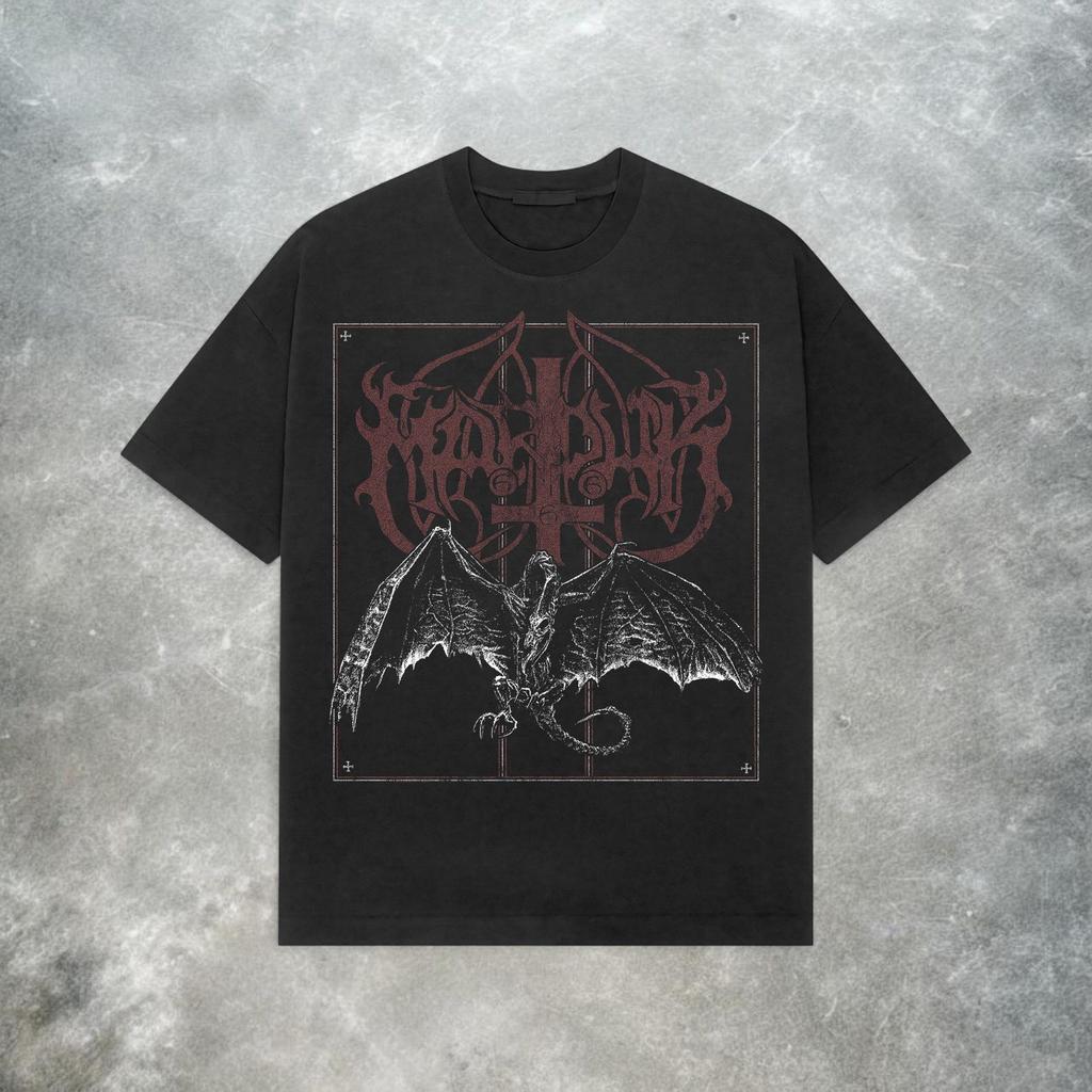 Vintage Marduk Tee – Black Metal 90s Style Tee