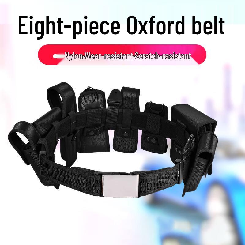 Leshi Nylon Tactical Duty Belt 8-Piece Set