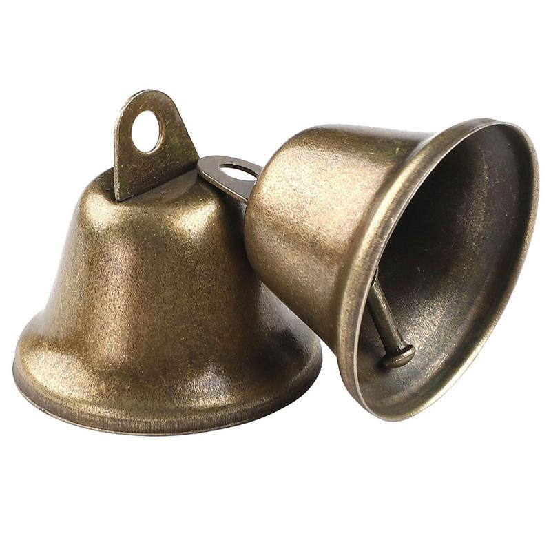 

WTEMPO 20 шт. 38 мм Ретро Декоративные Колокольчики Креативные DIY Толстые Колокольчики с Громким и Чистым Звуком Домашние Украшения Подвески Идеально подходят для Рождества 20pcs