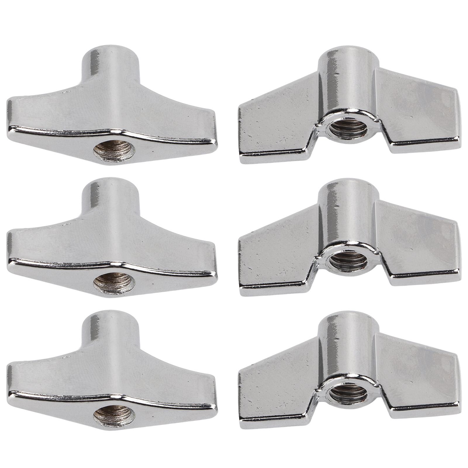 

Винты-барашки для барабанной установки, Т-образная гайка для стойки, шайба для тарелки, запасные части для ударных инструментов