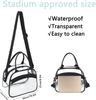 Waterproof Cosmetic Bag Clear Makeup Bag with Adjustable Straps Large Capacity Toiletry Bag Storage Bag Wash Bag