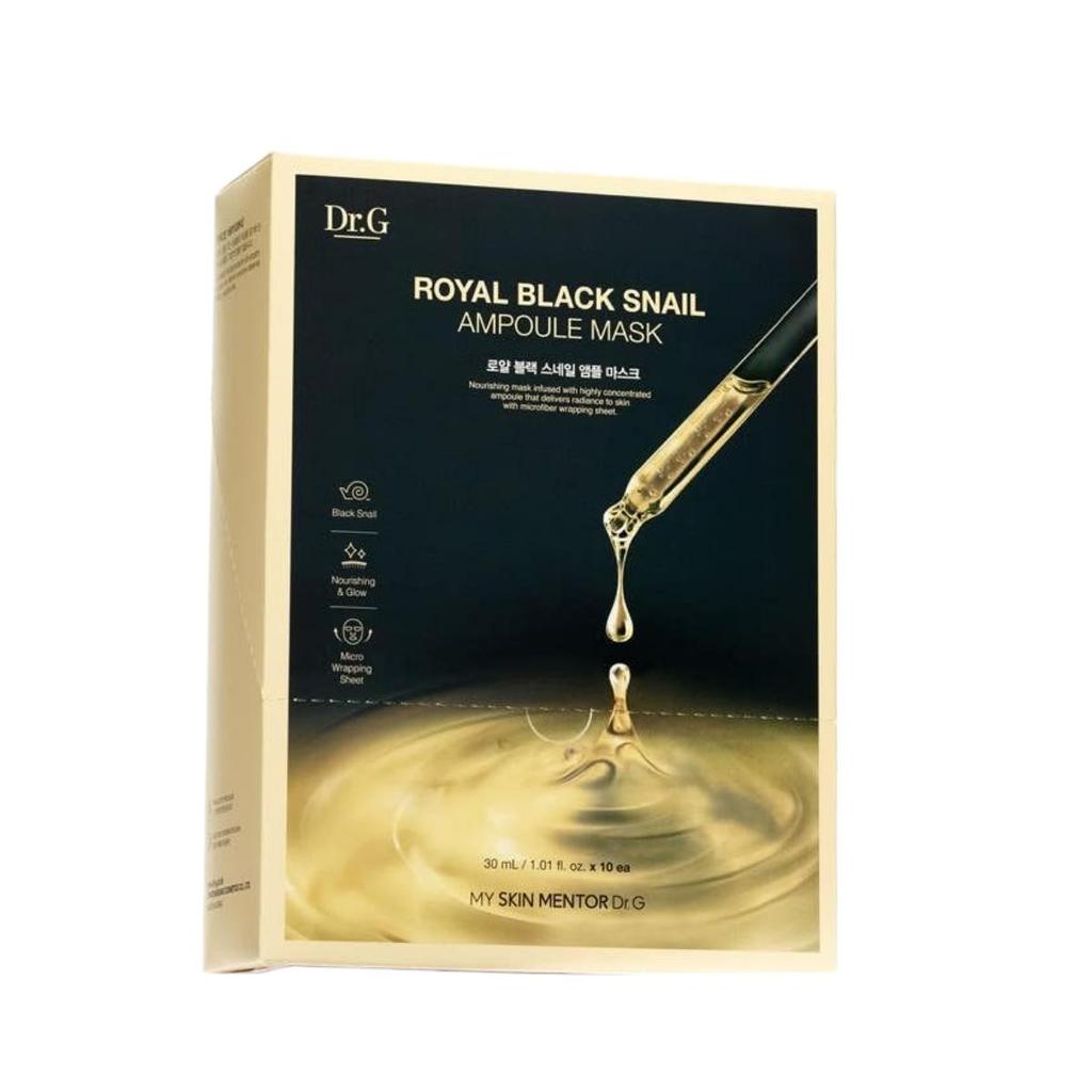 Dr.G Maschera Ampolla Lumaca Nera Reale Rassodante Idratante 30ml x 10 fogli
