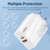 240W Phone Chargers US EU UK Quick Charging Station USB-A+Super PD Travel Wall Charger for Apple Samsung Xiaomi Huawei Google