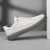 Herren Freizeitschuhe echtes Leder Herren Business Herren Sneaker Weichsohle Gummi Atmungsaktiv Trendige Skateschuhe Herren Sneaker