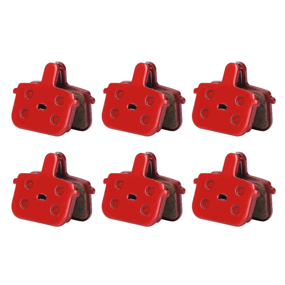 50-1Pairs MTB Mountain Bike Disc Brake Pads Bicycle Resin Semi-Metallic Cycling Brake Pad Parts