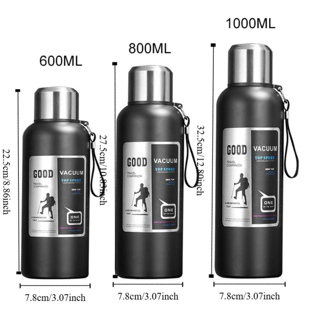 with Filter Sports Thermos Bottle 316 Stainless Steel Vacuum Flask Travel Insulated Cup  Hiking