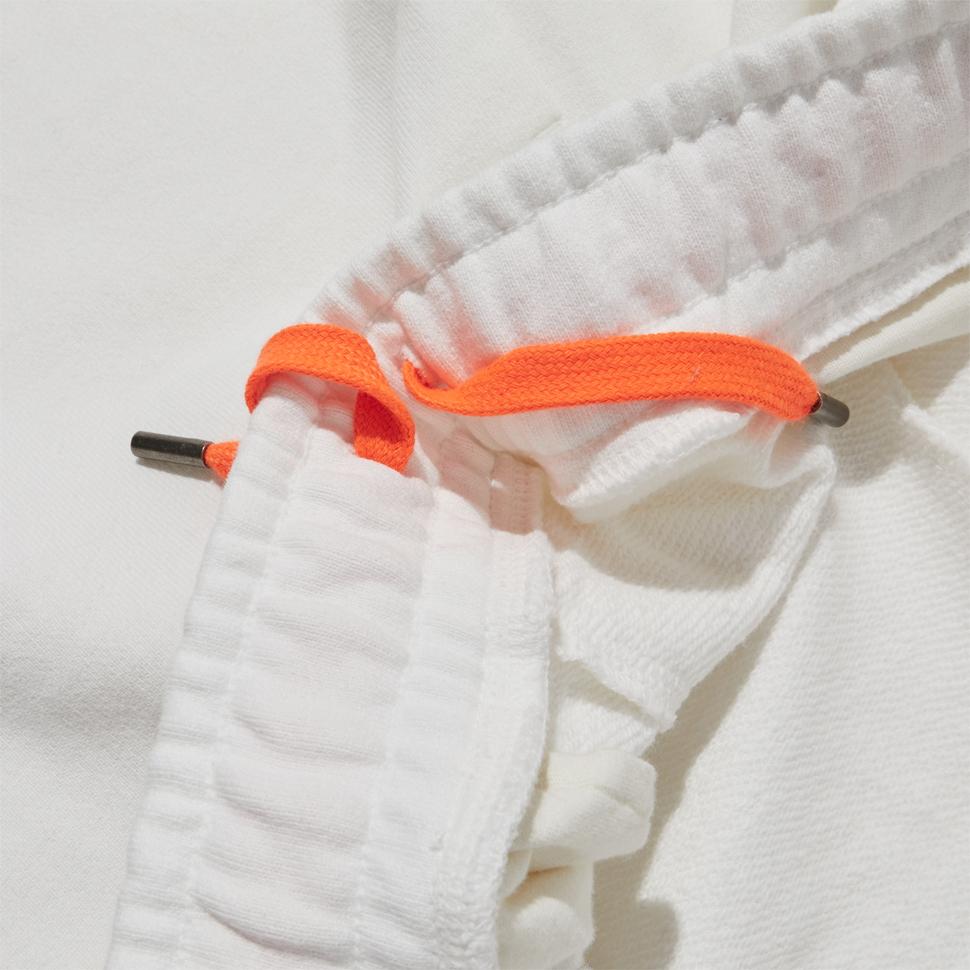 BRIAN BERRY Arc Out Pocket Sweat Pants_White