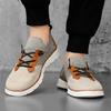 TUINANLE Herren-Mesh-Schuhe Atmungsaktive Loafer Leichte Bootsschuhe Outdoor Vulkanisierte Tauch-Sneaker