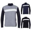 Kim Young Joo Golf Winter Turtleneck Fleece-Lined Knit Men'S Golf T-Shirt Dowmts50
