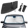 SEIWA Car Front Windshield Large Size Windshield W1450mm X Umbrella Shaftless Shaft Prevents Damage To Significantly Increased Compatible Improved