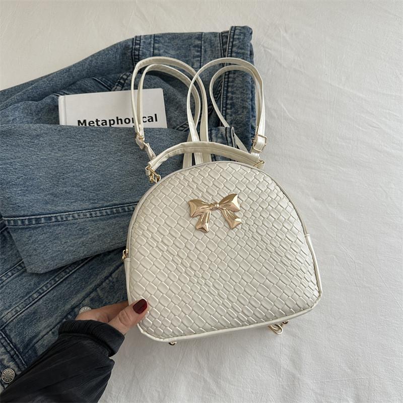 Fashionable Lightweight Pu Women s Backpack Ideal For Everyday Use With Trendy Design белый