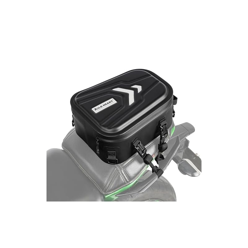 WILD HEART Motorcycle Hard Waterproof Tail Trunk Bag Multifunctional Rider Backpack
